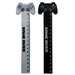 Rigla din lemn Game Over 15 cm PUCKATOR