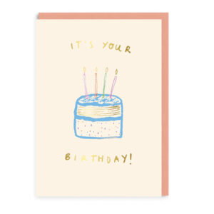 Felicitare -It's Your Birthday Cake Greeting Card OHH DEER