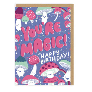 Felicitare -Magic Mushroom Birthday Card OHH DEER