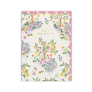 Felicitare - Have a Sweet Birthday Lemon Trees Greeting Card OHH DEER