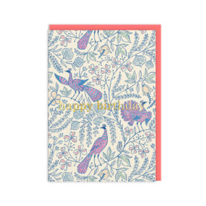 Felicitare - Peacocks Happy Birthday Card OHH DEER