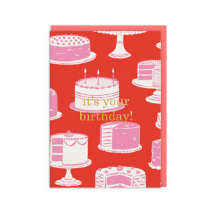 Felicitare - Cake Stands Happy Birthday Card OHH DEER