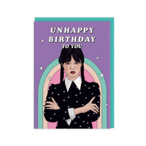 Felicitare -Wednesday Addams Unhappy Birthday Card OHH DEER