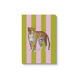 Carnet Striped Leopard Paperback Notebook (A5) OHH DEER