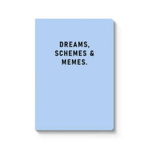 Carnet Dreams, Schemes &amp; Memes Notebook OHH DEER