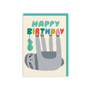 Felicitare -Sloth Happy Birthday Card OHH DEER