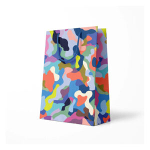 Punga pentru cadou - Colourful Camo OHH DEER