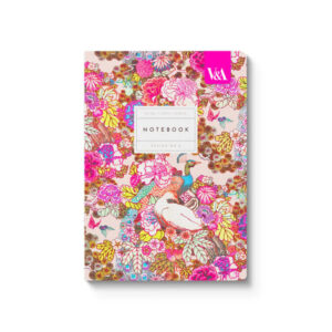 Carnet Neon Floral Peacock Floral Premium Paperback Notebook (A5) OHH DEER