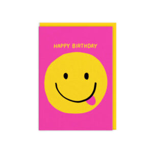 Felicitare -Smiley Face Happy Birthday Card OHH DEER