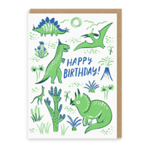 Felicitare -Dino Party Birthday Greeting Card OHH DEER