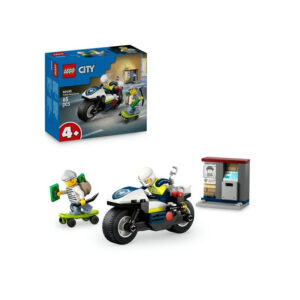 Urmarire cu motocicleta de politie CITY LEGO