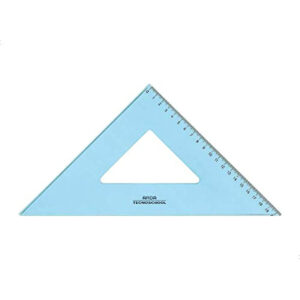Rigla Tecnoschool 45° cm. 20 ARDA