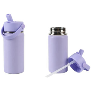 Sticla termica cu maner 400ml liliac iTotal