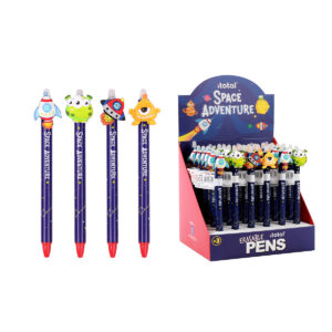 Pix care se sterge cu radiera Space adventure in asort. iTotal