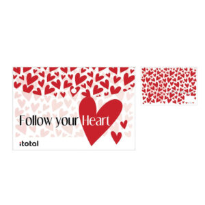 Mapa pentru documente Follow your heart iTotal