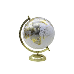 Glob pamintesc alb auriu 20 cm iTotal