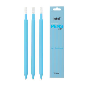 Rezerva pentru pix 4 in 1 care se sterge cu radiera albastru 3 buc iTotal