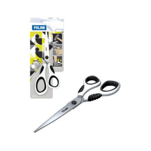 Foarfece Ergo 20,5 cm, alb, Milan