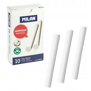 Creta scolara alba Fara Praf 10 buc. Milan