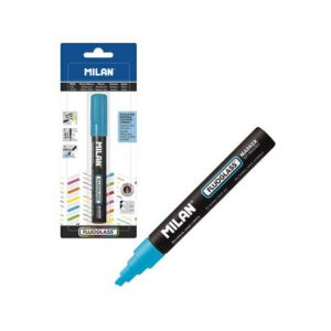 Marker pentru sticla Fluogass 2-4mm, albastru, Milan