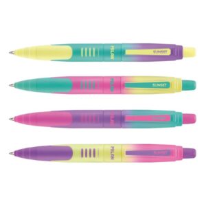 Pix bila cu buton Compact Sunset, albastru, Milan