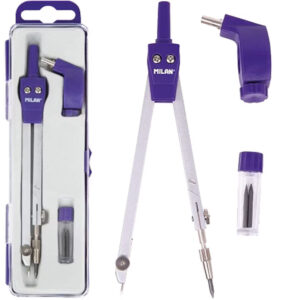 Set compas 3 piese, seria Acid, albastru ,Milan