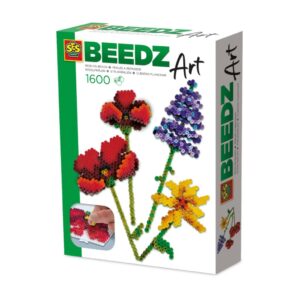 Set margele de calcat Beedz Art — Wildflowers SES