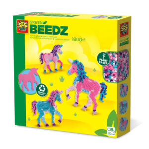 Set creativ Green Beedz — Margele de calcat Unicorn SES