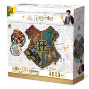 Set margele de calcat Beedz — Stema Hogwarts Harry Potter SES