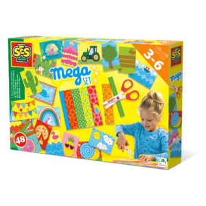 Set creativ — Invat sa folosesc foarfeca set mare SES