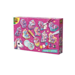 Set turnare si pictura Unicorn 10 figurine SES