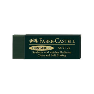 Radiera Dust-Free, verde Faber Castell