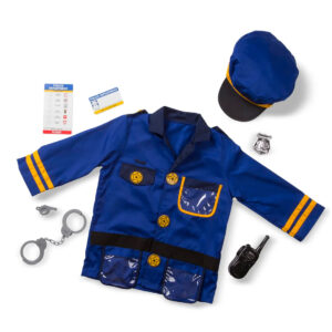 Set joc de rol Costum De Ofiter De Politie Melissa and Doug