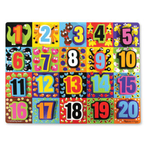 Puzzle cifre Jumbo Melissa and Doug
