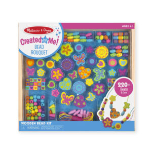 Set de mergele lemn Flori si Fluturi Melissa and Doug