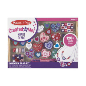 Set de mergele de lemn Inimioare Melissa and Doug