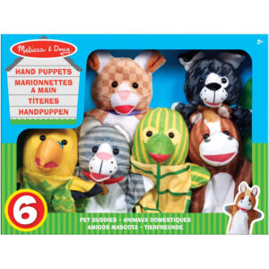 Set marionete mina Animale De Companie Melissa and Doug