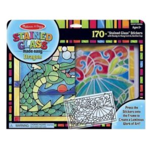 Set de Vitralii dragon Melissa and Doug
