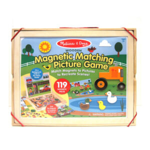 Set de joc lemn Imagina potrivita Melissa and Doug
