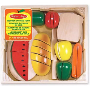 Set din lemn Taierea Alimentelor Melissa and Doug