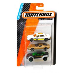 Set cadou de masini Matchbox (3 buc)Mattel