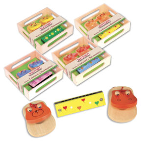 MXW 0310. Castaniete + armonica lemn BONTEMPI