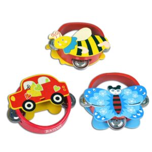 Tamburina din lemn pentru copii BONTEMPI