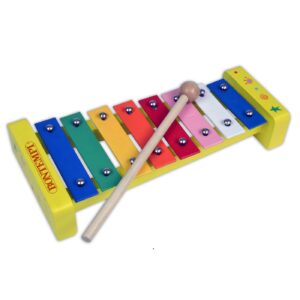 Xilofon cu roti 8 note lemn/metal Bontempi