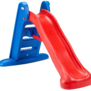 Tobogan mediu pliabil albastru-rosu LITTLE TIKES SUMMER