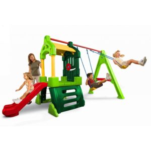 Spatiu de joaca Super cu tobogan si 2 leagane LITTLE TIKES SUMMER