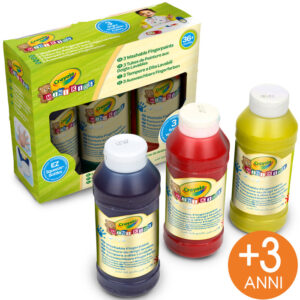 Vopsele pentru degete 236 ml 3 buc. CRAYOLA