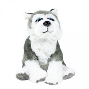 Jucarie moale mini caine husky 20cm Wild Republic