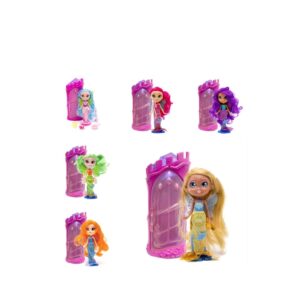 Set de joaca cu sirena, castel si accesorii Bright Fairy Friends FUNRISE