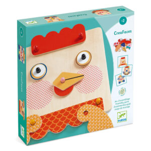 Joc educativ CreaFaces Djeco